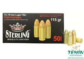 9X19 MM LUGER TURAN FMJ-115 GRN. TAB. FİŞEĞİ