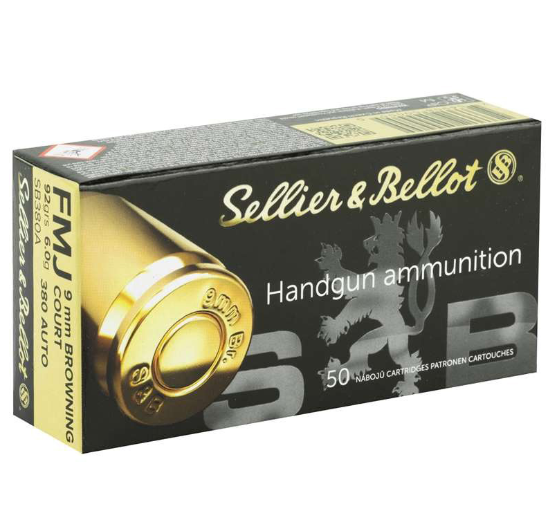 Sell & Bell 380 auto (9x17mm) (FMJ-92 GRN) Fişek